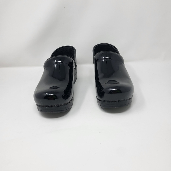 Dansko Shiny Black Clogs - Picture 4 of 8